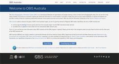 Desktop Screenshot of obis.org.au