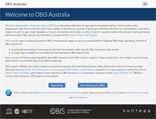 Tablet Screenshot of obis.org.au