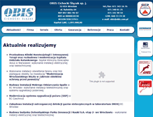 Tablet Screenshot of obis.com.pl